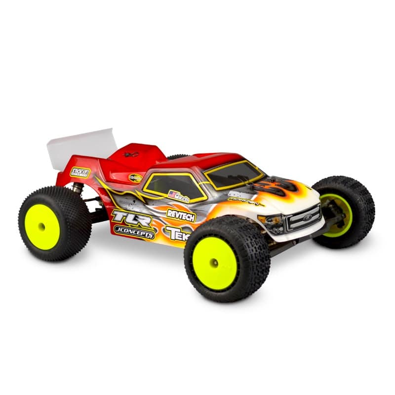 JConcepts Finnisher Truck Clear Body Losi TLR 22-T 4.0 Stadium Truck 0367 image 0