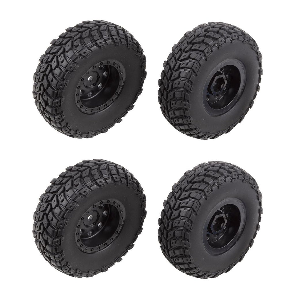 Team Associated Enduro12 Wheels and Tires Set of 4 41142 image 0