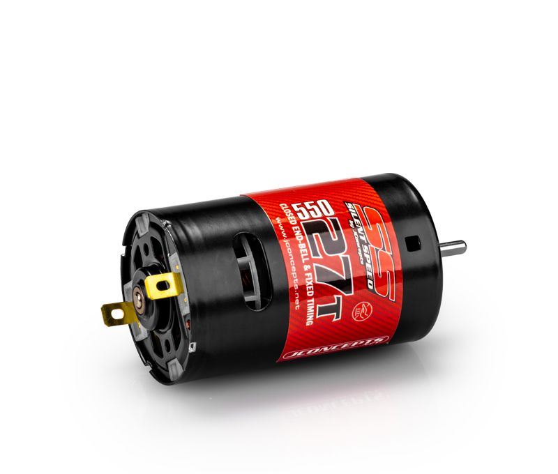 Jconcepts Silent Speed 550 Brushed Motor 27T Fits TRX4 & Other Crawlers 5048 image 0