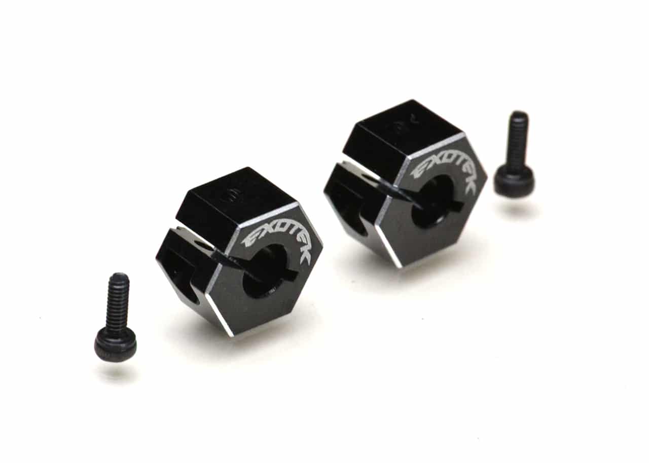 Exotek Aluminum Clamping Rear Hex – For TLR Losi 22s Drag Car, 1:10 Electric, EXO1989