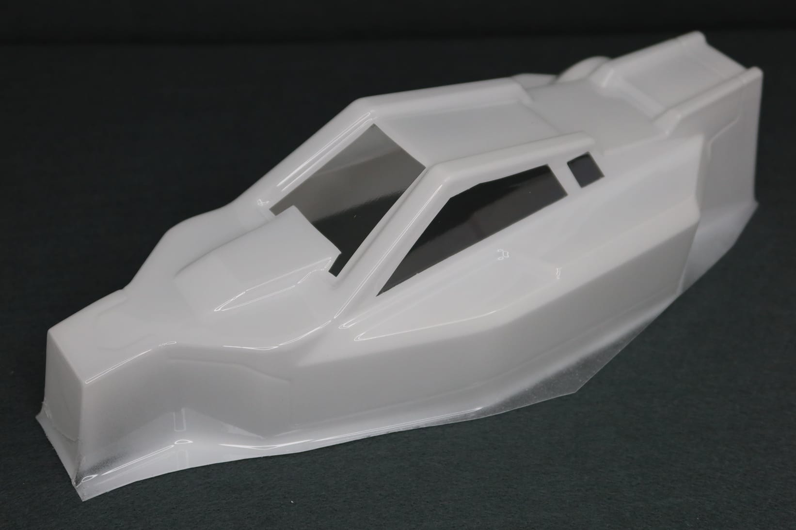 New Custom Painted White Body for Team Associated B7 & B7D 2wd Buggy image 0