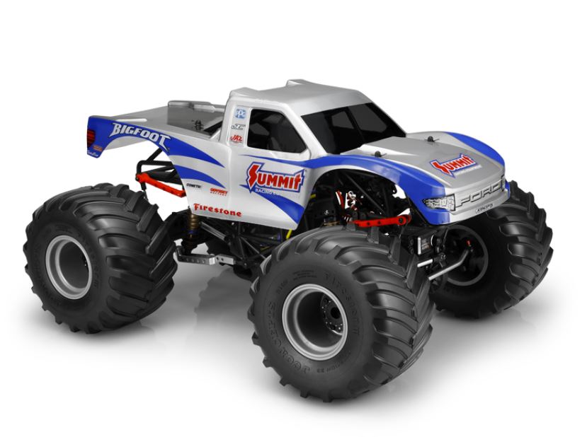 Jconcepts 2010 Ford Raptor Summit Racing Bigfoot Scallop Body 0274SRBF image 0