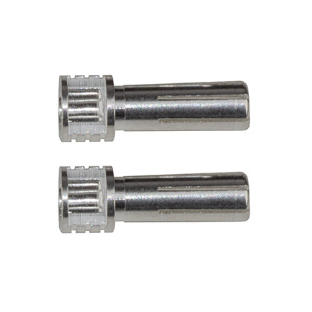 Reedy Grip Bullets 5mm x 14mm Connectors Silver 1 Pair (2pc) ASC27392 27392 image 0