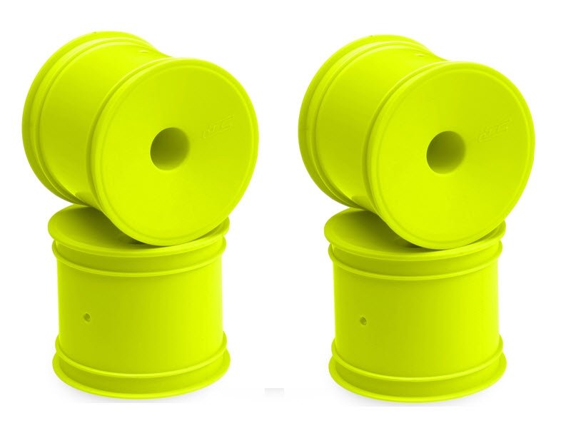 Jconcepts Mono Truck Wheels for T5M, T6.1, T6.2 ET410, YZ-2T Yellow JCO3354Y 3354Y image 0