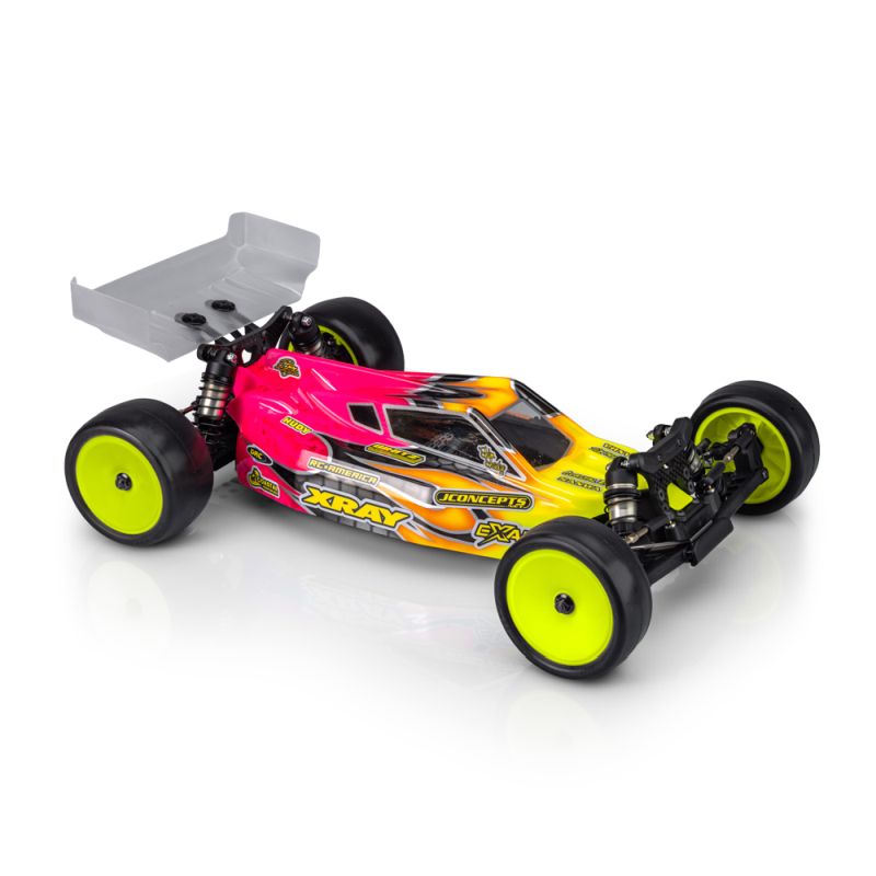 Jconcepts P2 Body For XRAY XB2 2025 w/2 Carpet-Turf-Dirt Wings 0691 image 0