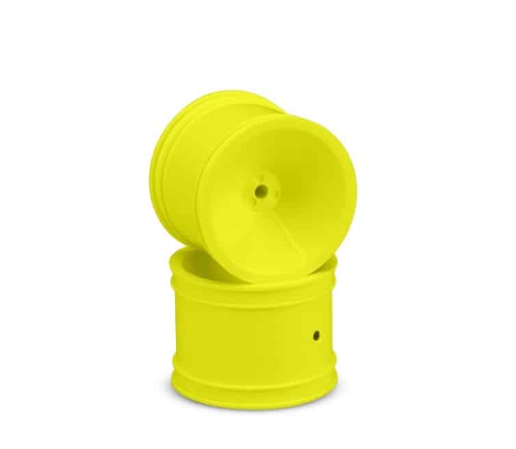 Jconcepts Mono 1.7" RC10 Rear Wheel (2) Yellow 3438Y image 0