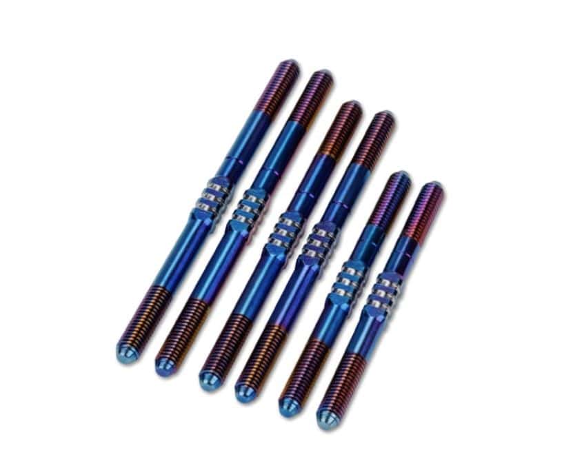 Jconcepts Schumacher Cougar LD3 Fin Turnbuckle Kit Burnt Blue 29691 image 0