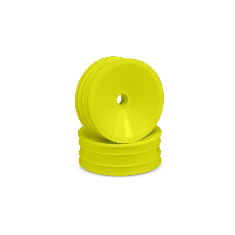 Jconcepts Mono 1.9" RC10 Front Wheel (2) Yellow JCO3437Y 3437Y image 0