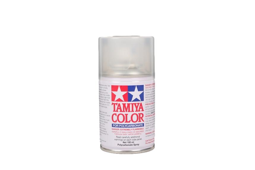 Tamiya Polycarbonate Lexan Paint PS-55 Flat Clear Coat Spray Can