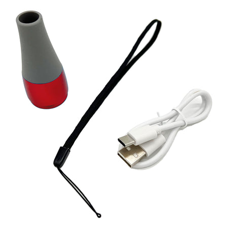 PRO Portable Power Duster with Multi-level Fan Red USB Charge PRO7045RD image 1