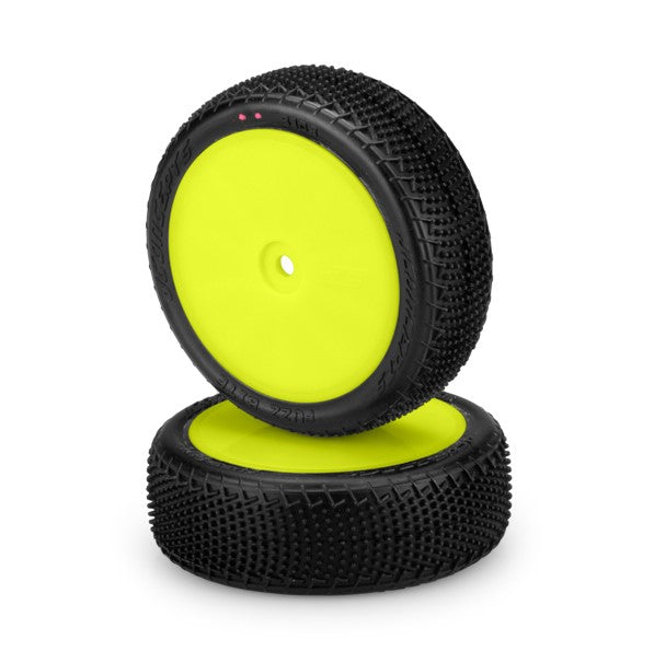 Jconcepts Fuzz Bite 4wd Pink Compound Front Tires on 3353Y Wheels JCO3108201011 image 0