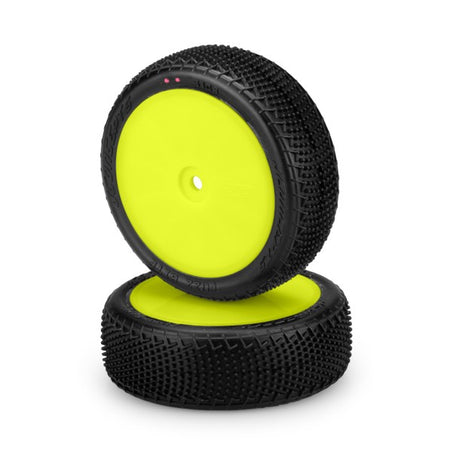 Jconcepts Fuzz Bite 4wd Pink Compound Front Tires on 3353Y Wheels JCO3108201011 image 0