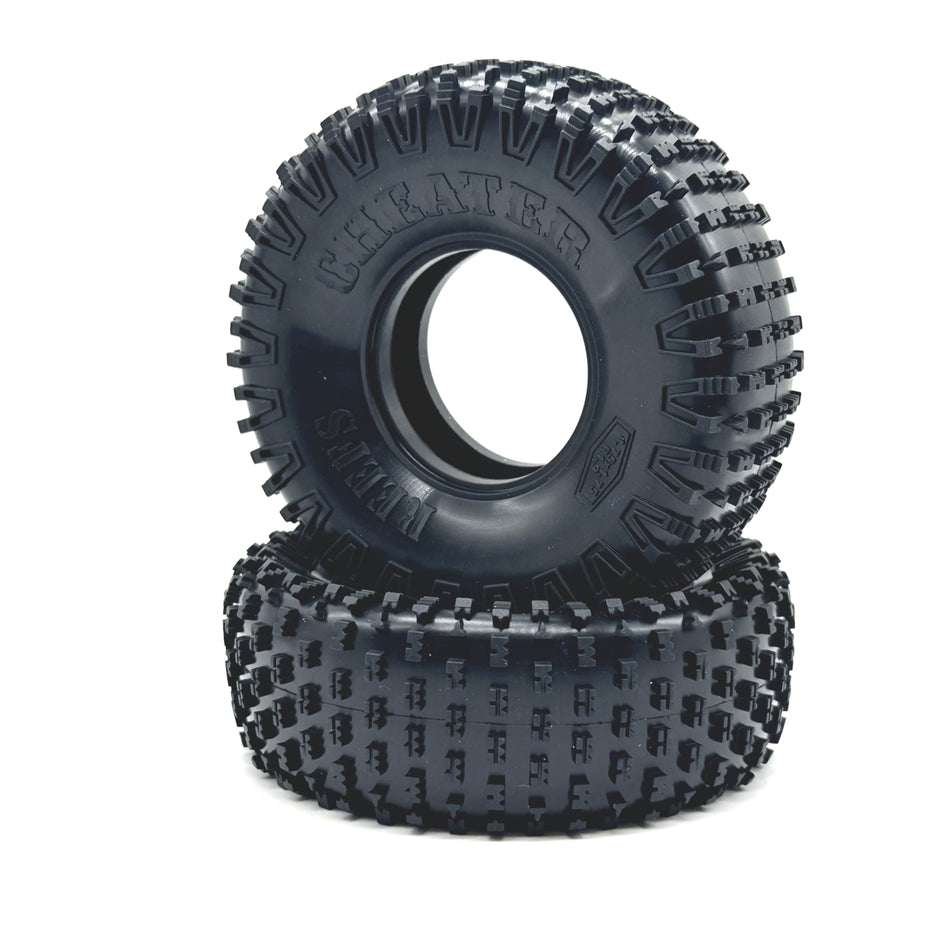 Reefs RC Cheater Rock CrawlerTires (2) for 1.9 wheels (4.75" tall) REEFS177 image 0