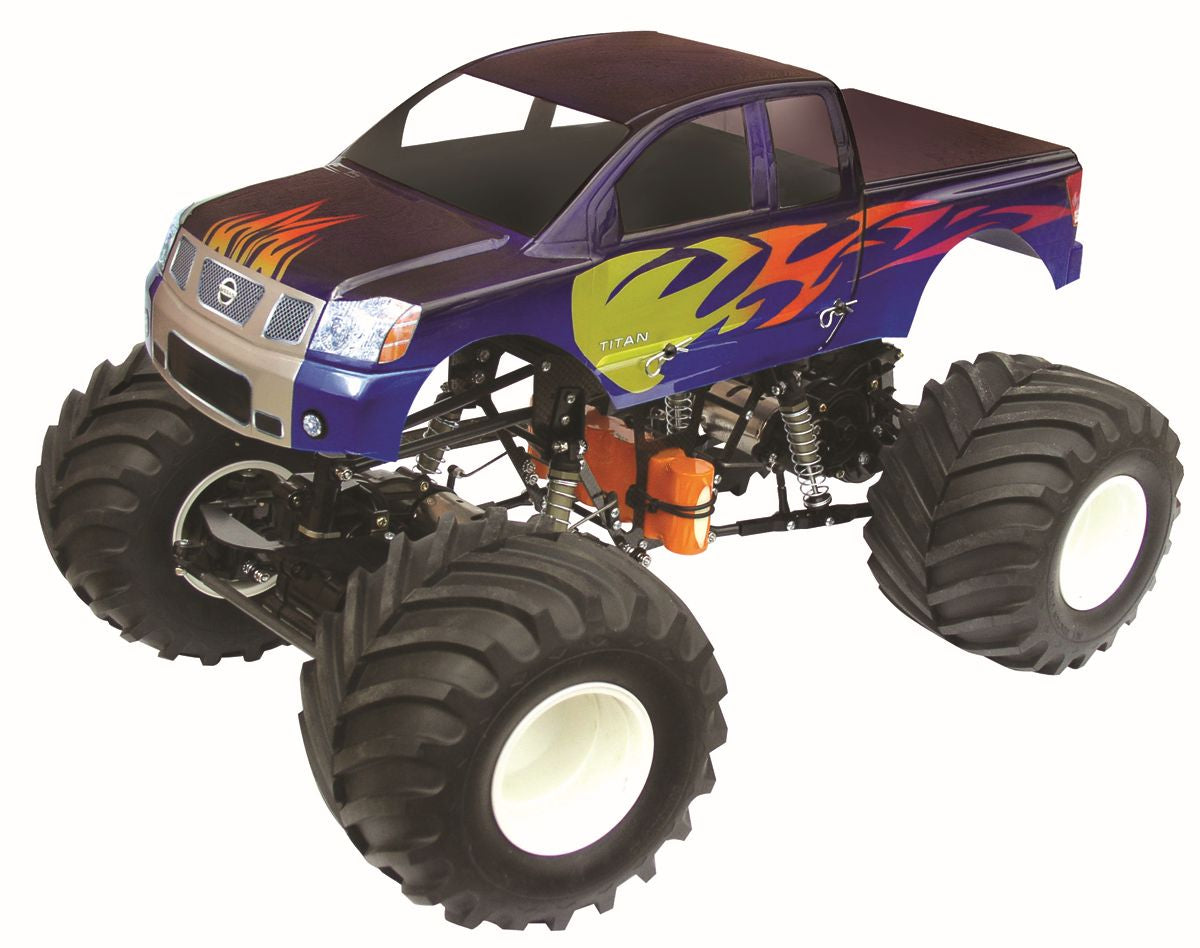 Parma 1/10 Nissan Titan Monster Truck Body PAR10127 10127 – Rotor Ron