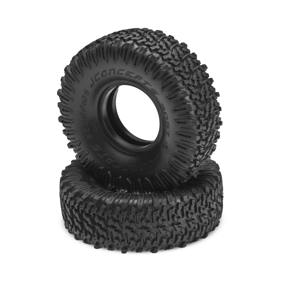 Jconcepts Scorpios Green Compound All-Terrain Tires fits 1.9" Wheel 305702 image 0