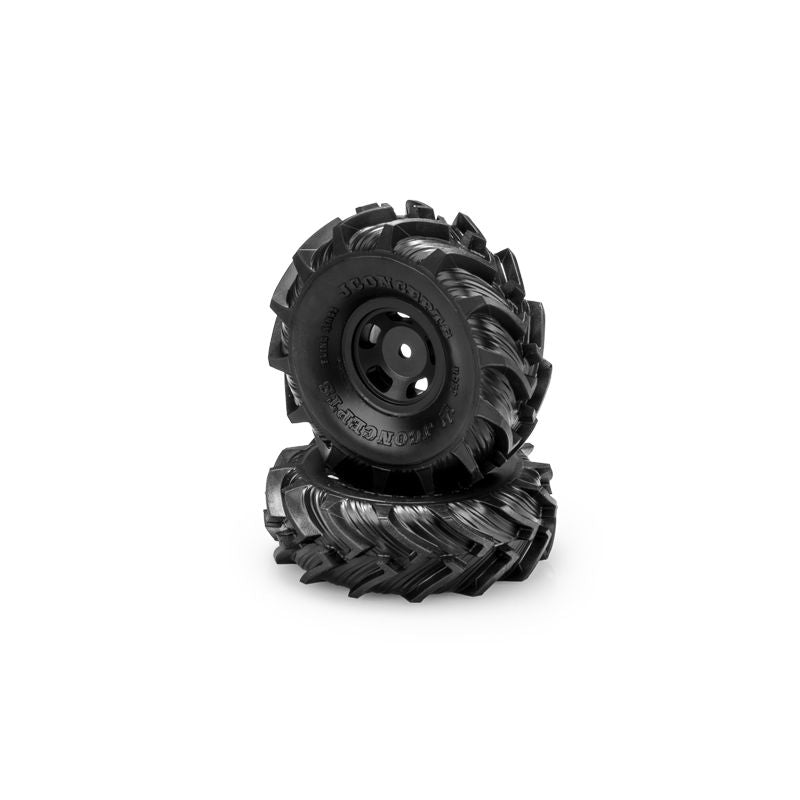 Jconcepts Fling Kings Green Tires PreMount FCX24 Smasher Glide 5 Wheel 405932911 image 0