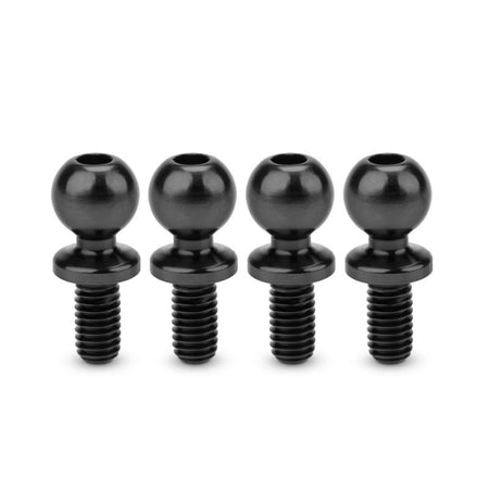 Jconcepts 5.5 x 6mm Titanium Ball-Stud Black 4pc B7 B6 T6 SC6 DR10 SR10 JCO51322 image 0
