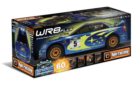 HPI WR8 Flux WRC Subaru Impreza 1/8 Scale 4WD RTR Rally Car HPI160943 160943 image 2