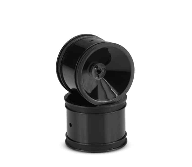 Jconcepts Mono 1.7" RC10 Rear Wheel (2) Black 3438B image 0