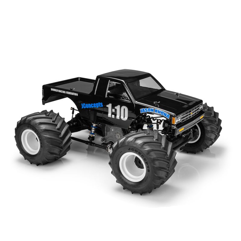 Jconcepts 1990 Chevy S10 Extended Cab Monster Truck Body 13.0" Wheelbase 0607 image 0