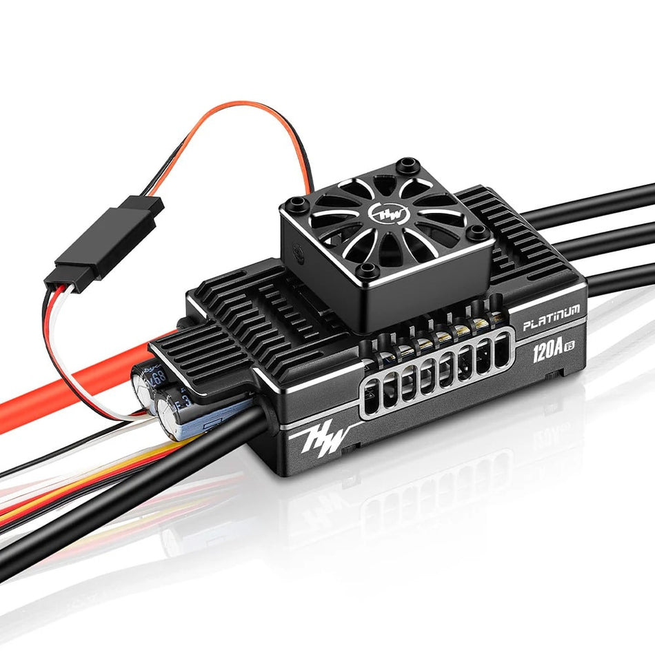 Hobbywing Platnium 120A V5 ESC for Air 3s-8s 30203402 image 0