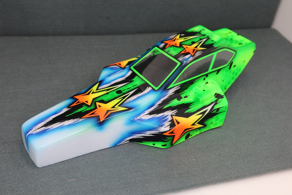Ron's Reserve Series Custom Airbrush Painted Body for Team Associated RC10 Buggy