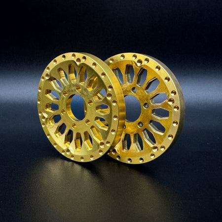 Reefs RC 1.9 SHIELD Machined Brass Wheel Face (2pc) REEFS255 image 0