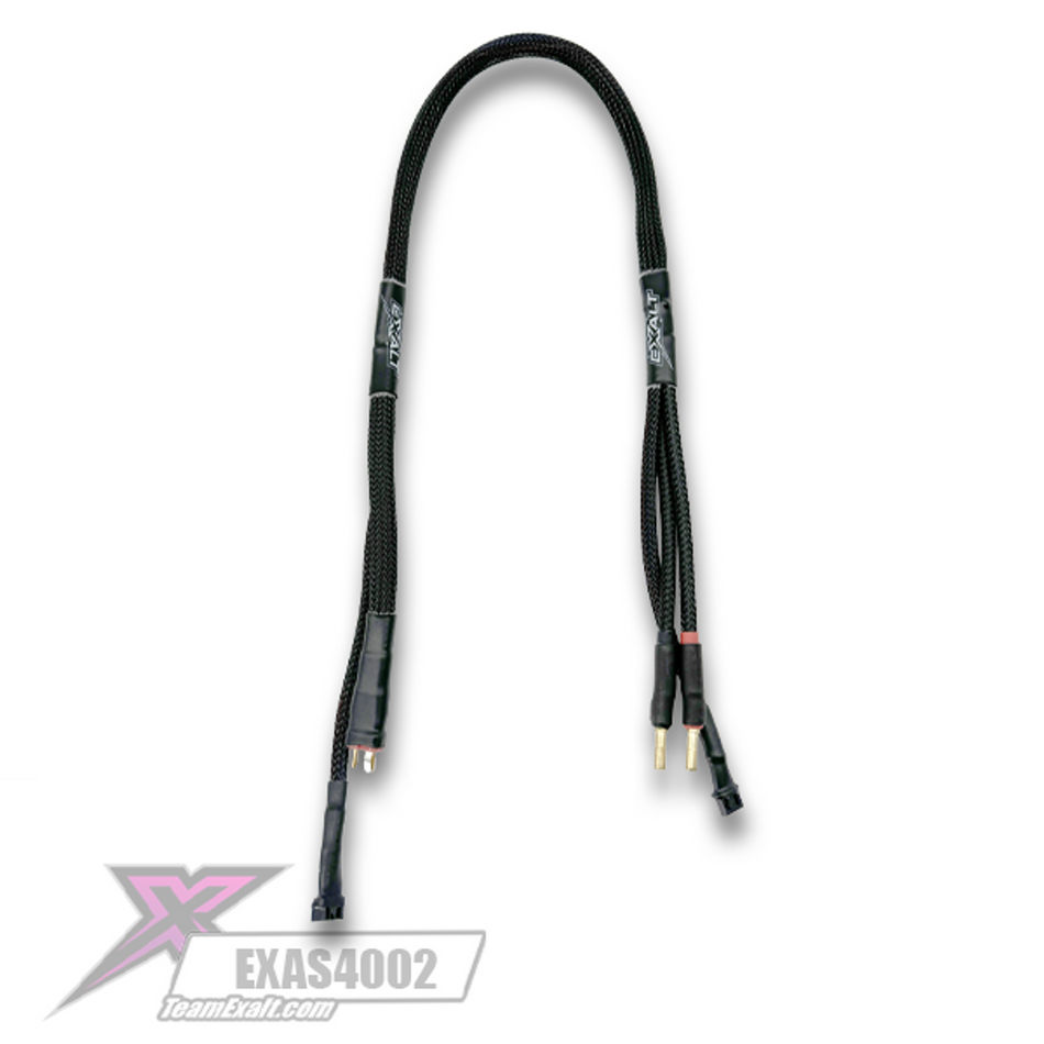 Team Exalt 2s ProCharge Cable 4mm to Deans EXAS4002 image 0