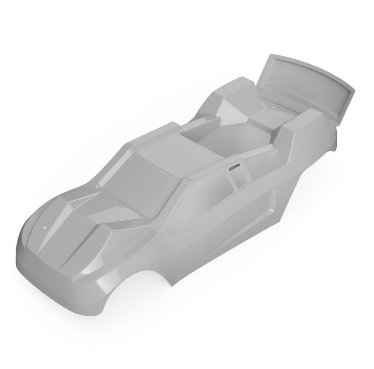 Raw Speed Darkstar Stadium Truck Body w/Spoiler for Associated T6.1 T6. T6.4 783311 image 0