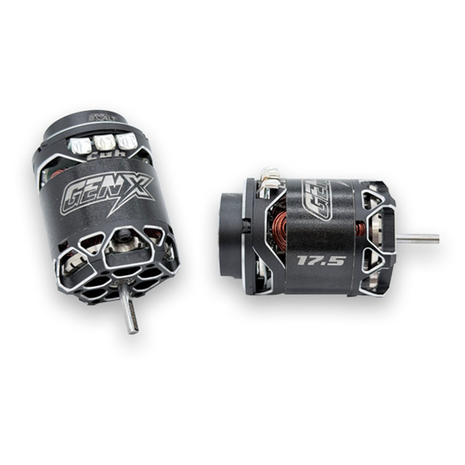 Team Exalt Gen-X 17.5t (17.5 Turn) Silver Spec Brushless Motor EXAG175SS