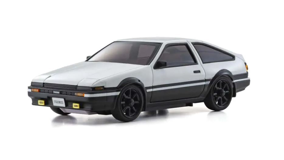Kyosho ASC MA020 Toyota Sprinter Trueno AE86 White/Black MZP465WBK image 0
