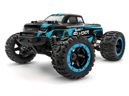 BlackZon Slyder 1/16th RTR 4WD Electric Monster Truck Blue BZN540104 540104 image 0