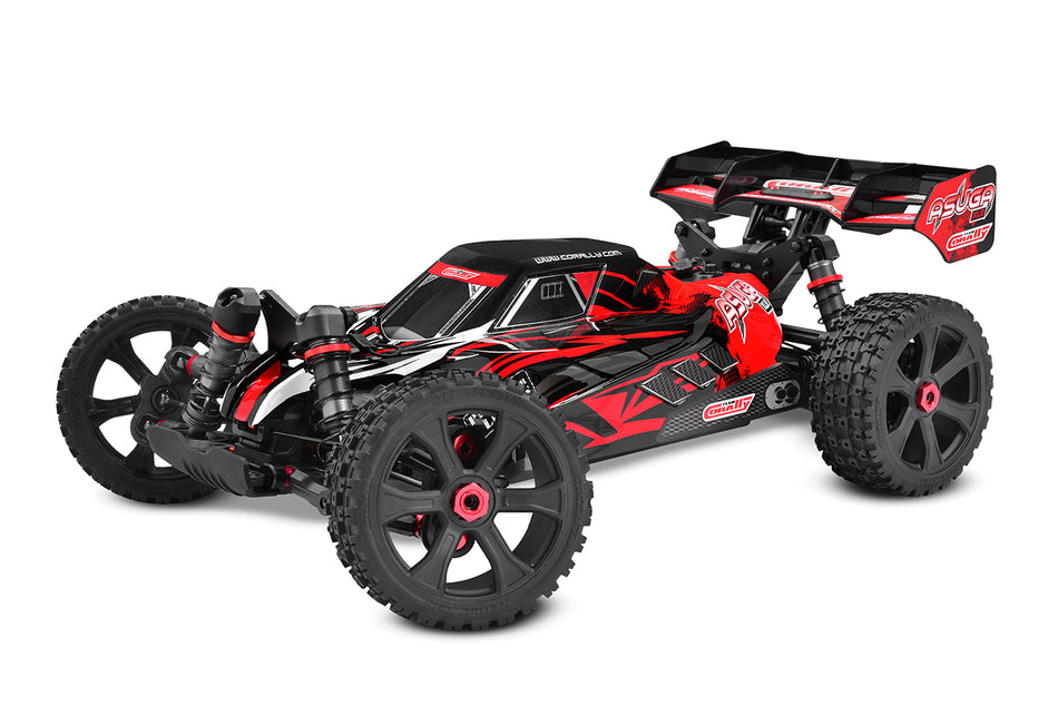 Team Corally Asuga XLR 6S Large Scale Racing Buggy RTR Red COR00288-R image 0