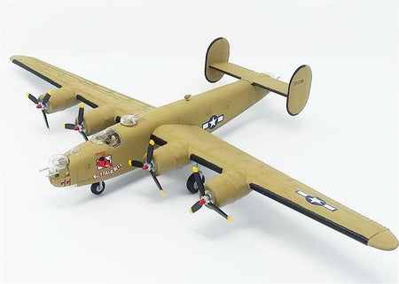 Atlantis Models 1/92 B-24J Bomber Buffalo Bill Plastic Model Airplane Kit H218 image 0