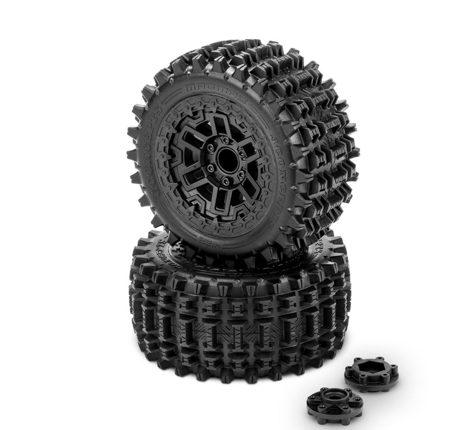 Jconcepts Magma Platinum Tires Mounted for Traxxas Rustler/Rustler 4x4 412239812 image 0