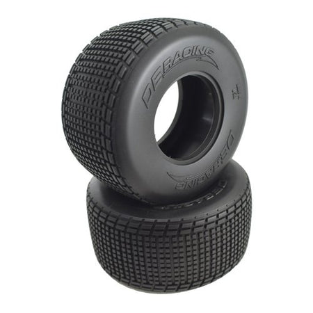 DE Racing Outlaw Sprint Car Rear D30 Super Soft Tire - w/inserts 2pcs DER-OSR1-D3 image 0