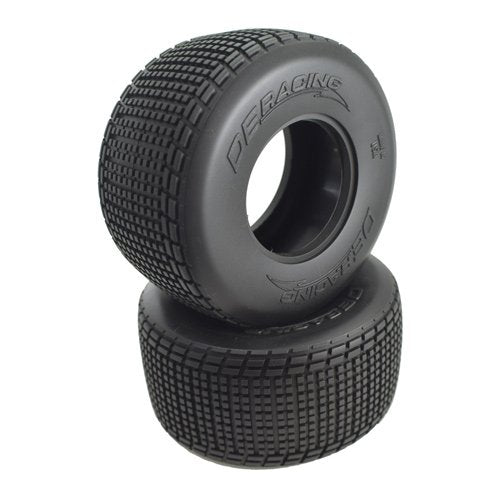 DE Racing Outlaw Sprint Car Rear D30 Super Soft Tire - w/inserts 2pcs DER-OSR1-D3 image 0
