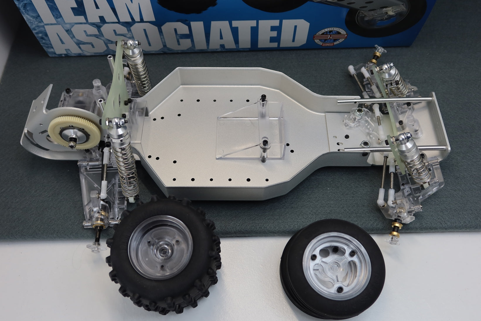 Team Associated RC10CC (RC10) Classic Clear Buggy Roller Built by Rotor Ron image 1