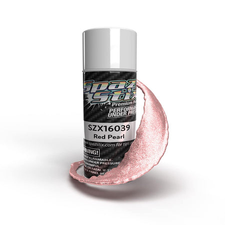 Spaz Stix Red Pearl Translucent Paint 3.5oz Can SZX16039 16039 image 0