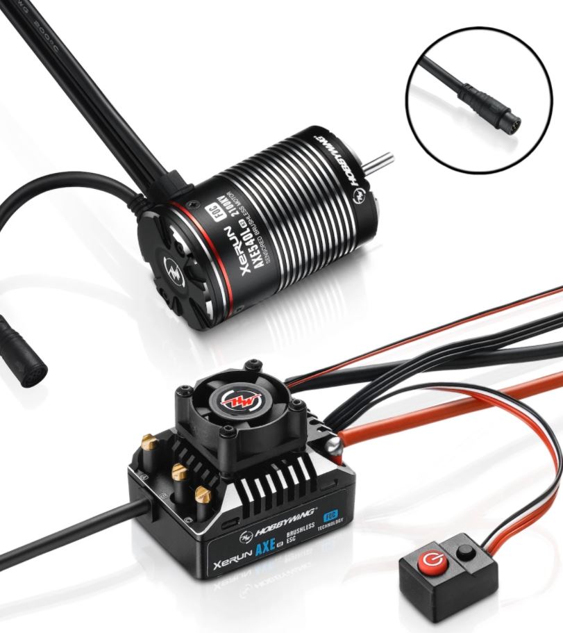 XERUN AXE 540L R2 System Combo Rock Crawler AXE 540L-2800KV-R2 FOC 38020313 image 0
