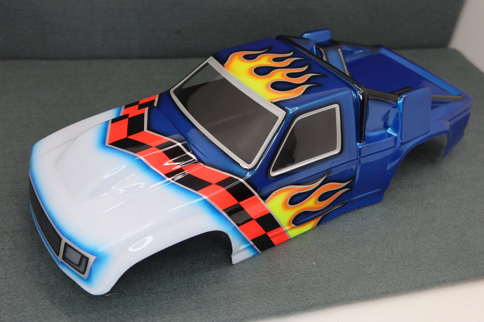 Ron's Reserve Custom Airbrush Painted Body Team Associated RC10T Stadium Truck