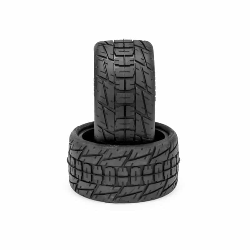 Jconcepts Swiper LP Tires (2pc) Blue Compound for 2.2 Rear 2wd 4wd Buggy 405601 image 0