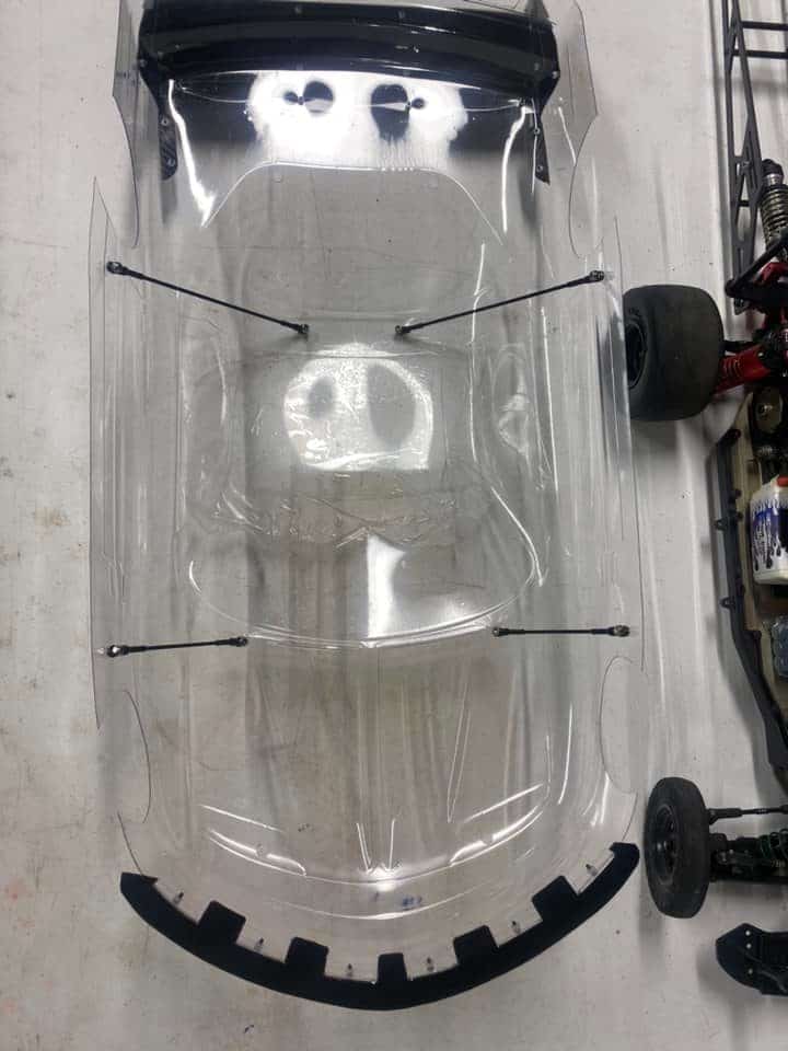 Bucher's Braces For Drag Car Body Sides 4 Piece Set image 1