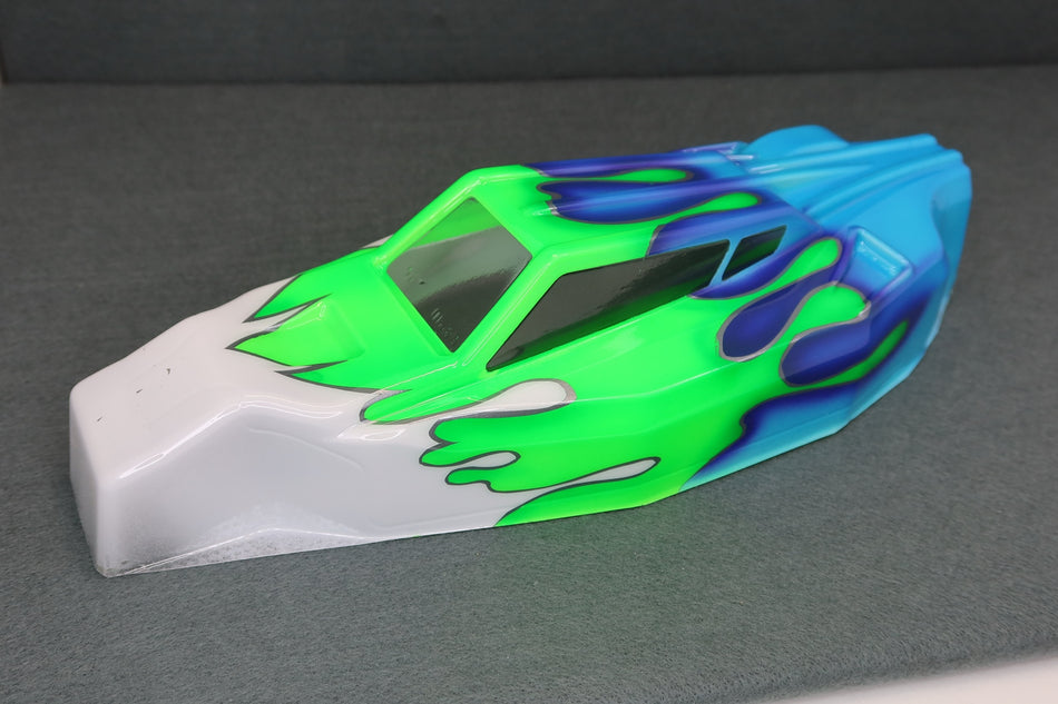 New Custom Airbrush Painted Body for XRAY XB2 '25 (2025) 2wd Buggy