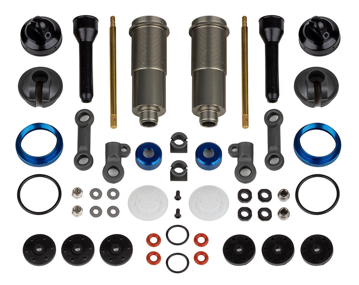 Team Associated RC8B4 Rear Shock Kit (2 complete shocks) 81587 image 0