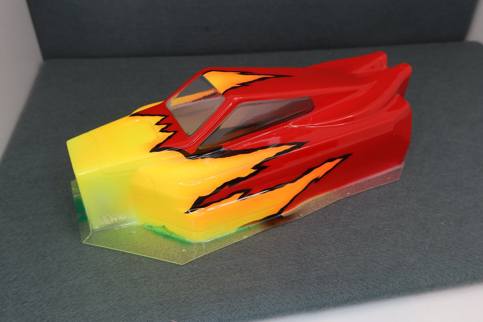 New Custom Airbrush Painted Body for TLR 22x-4 and 22x-4 2.0 AC or DC 4wd Buggy