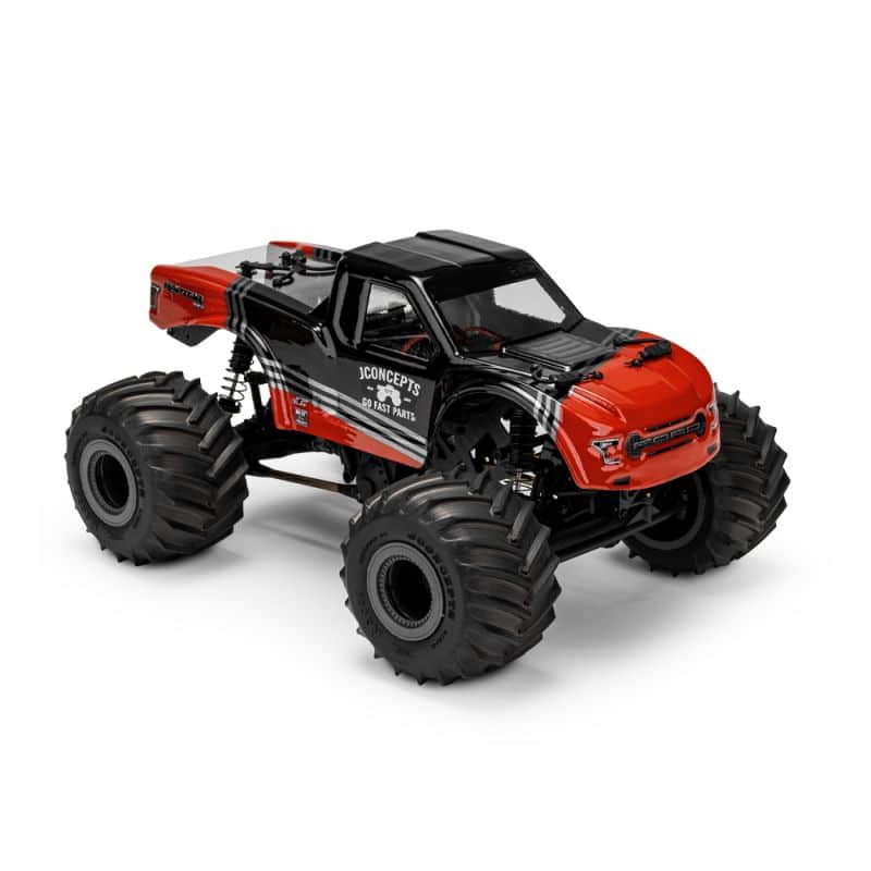 Jconcepts 2020 Ford Raptor Clear Body Fits Mini LMT w/JC #5230 Body Mounts 0625 image 0
