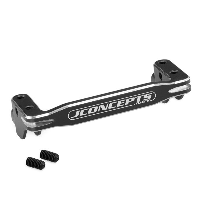 Jconcepts Aluminum Servo Mount Brace B6.3 B6.3D B6.4 B6.4D Black 29482 image 0