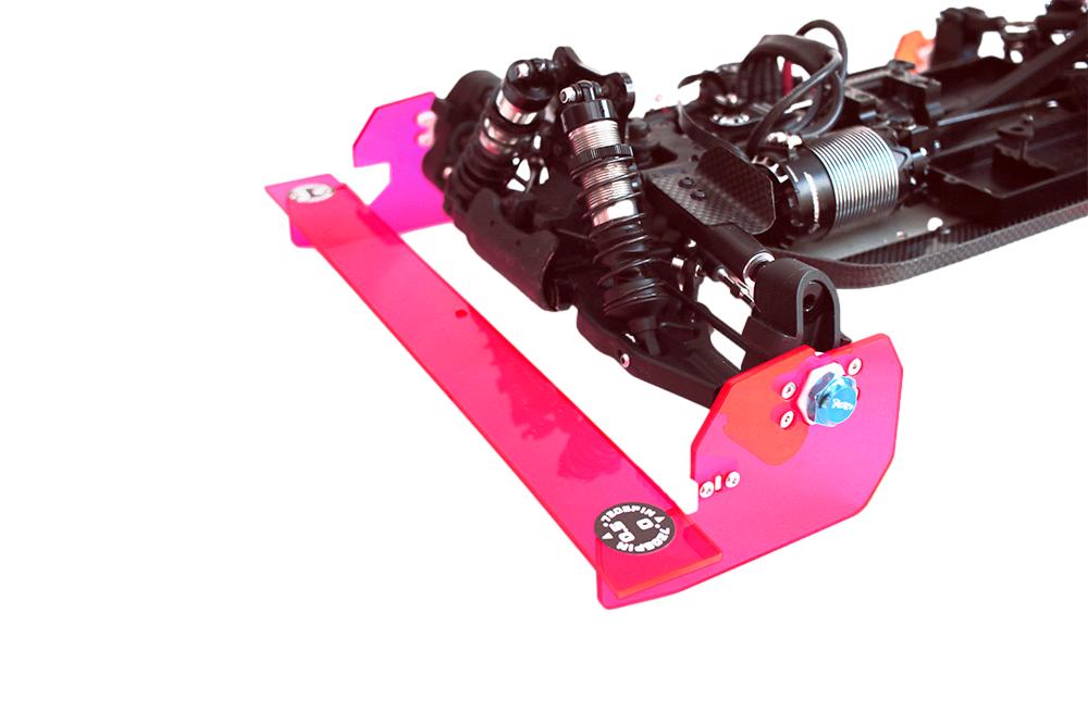 720Spin 1/8 Scale Buggy Chassis Universal Setup Station (Front and Rear) Pink image 1