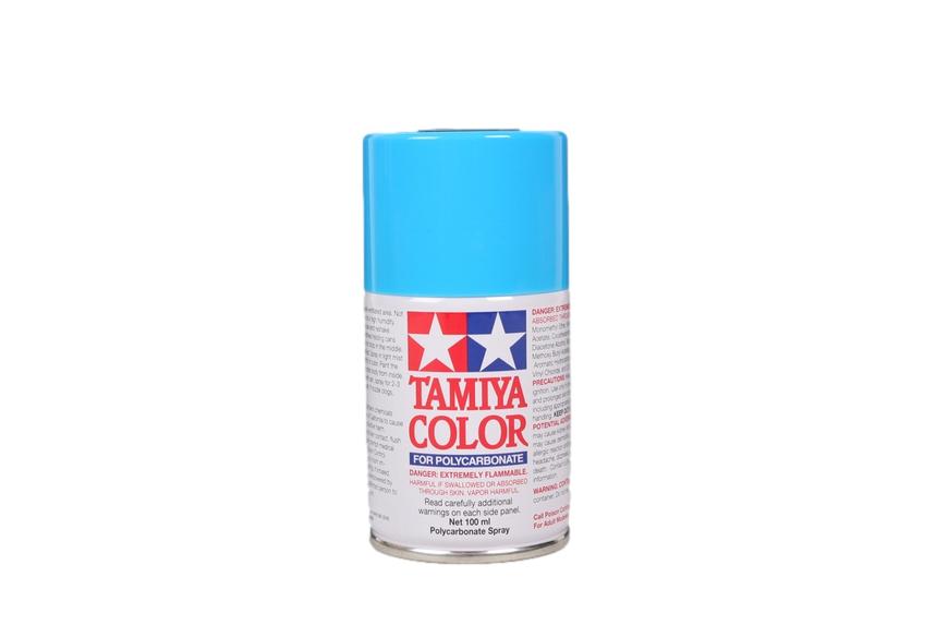 Tamiya Polycarbonate Paint PS-3 Light Blue 100ml Spray Can TAM86003 86003 image 0